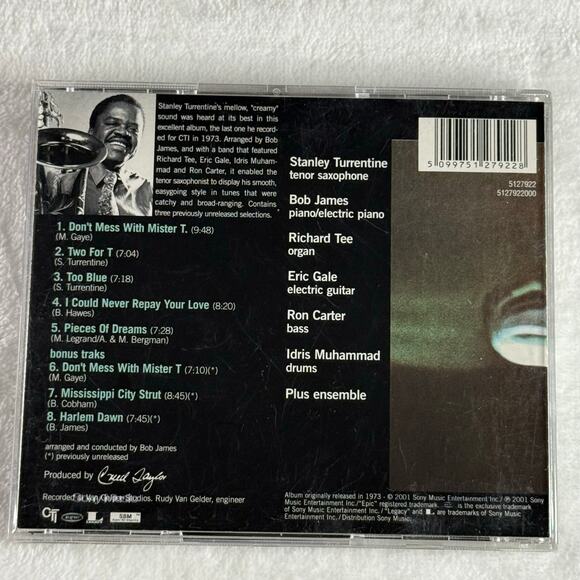 Stanley Turrentine Don’t Mess With Mister T CD 2001 CTI Master Seri Jazz Austria - Picture 2 of 6